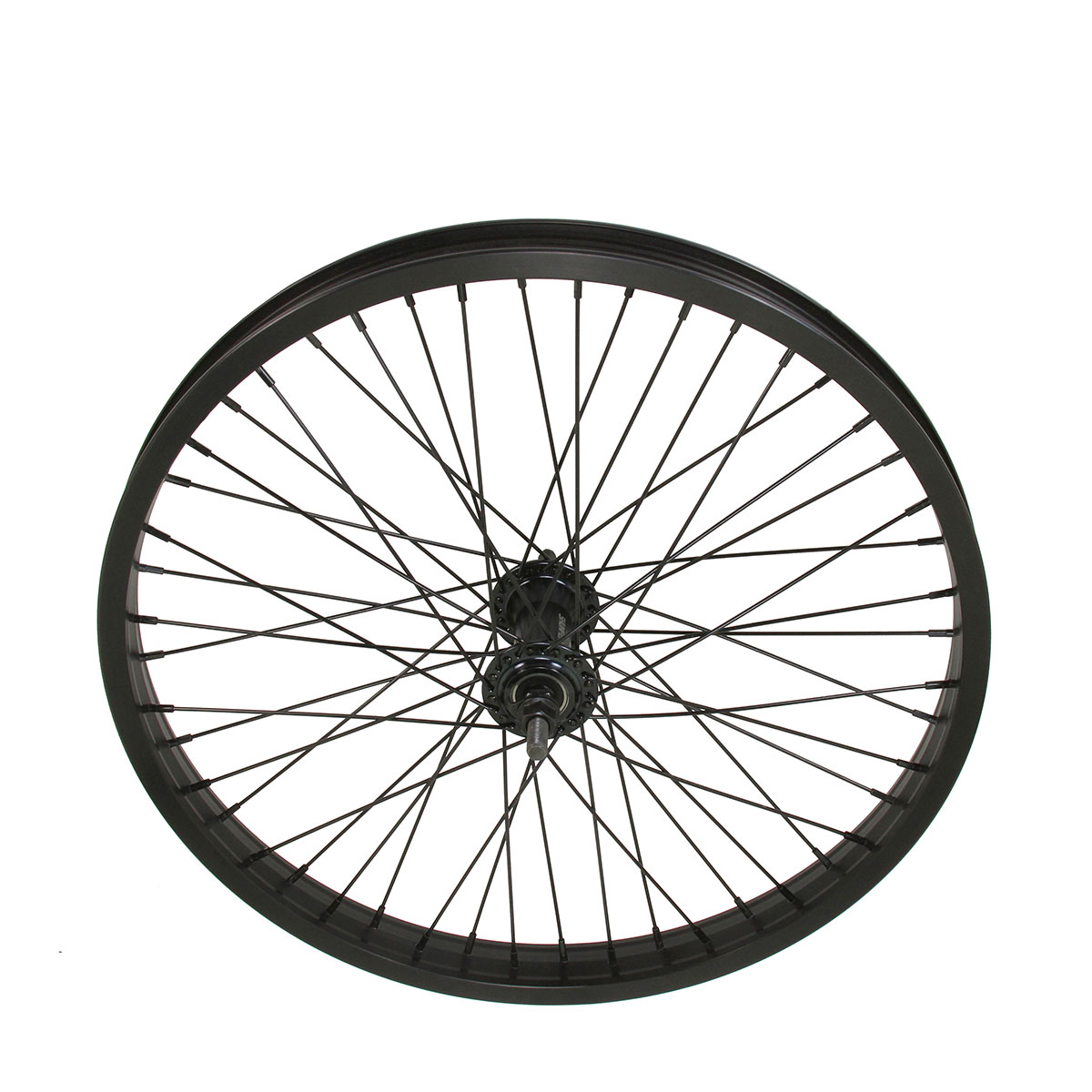 20 Inch x 34mm  Alloy Front Wheel 48 Spoke 14GSS/Black...
